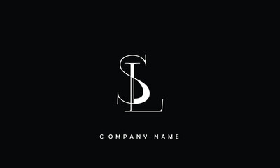 LS, SL, L, S Abstract Letters Logo Monogram