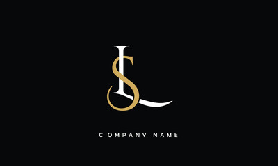 LS, SL, L, S Abstract Letters Logo Monogram