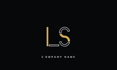 LS, SL, L, S Abstract Letters Logo Monogram