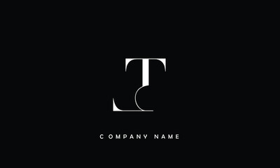 LT, TL, L, T Abstract Letters Logo Monogram