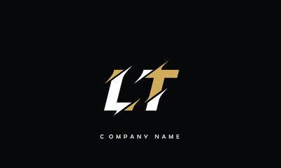 LT, TL, L, T Abstract Letters Logo Monogram