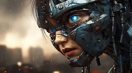 Fototapeta premium portrait of a person