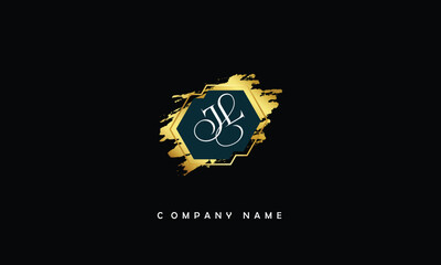 LJ, JL, L, J Abstract Letters Logo monogram