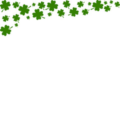 Clover Leaves Pattern Header