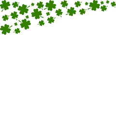 Clover Leaves Pattern Header