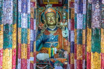 Obraz na płótnie Canvas Guru Rimponche, Padmasambhava, Buddhist Art, Tibetan Buddhism