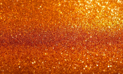 orange glitter drops