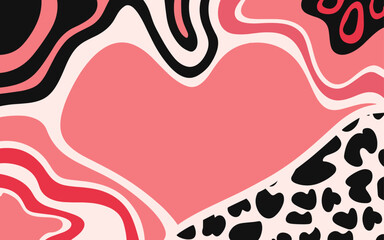 Abstract background poster. Good for fashion fabrics, postcards, email header, wallpaper, banner, events, covers, advertising, and more. Valentine's day, women's day, mother's day background.
