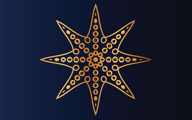 Obraz premium Ornamental luxury mandala pattern