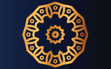 Ornamental luxury mandala pattern