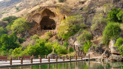 Ain Razat is the most important source of spring water in Dhofar.