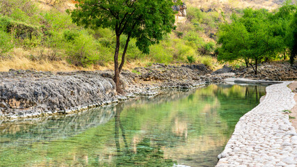 Ain Razat is the most important source of spring water in Dhofar.