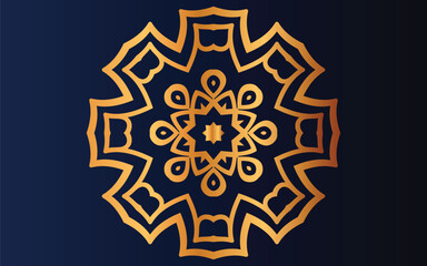 Ornamental luxury mandala pattern