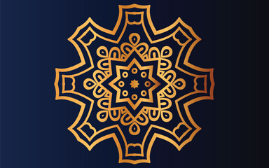 Ornamental luxury mandala pattern