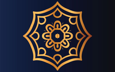Ornamental luxury mandala pattern
