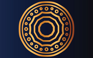 Ornamental luxury mandala pattern