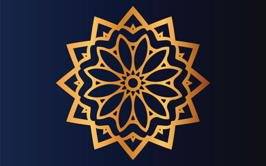 Ornamental luxury mandala pattern