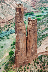 Canyon de Chelly, Spider Rock, Apache County, Arizona, United States