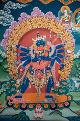 Chakrasamvara, Thangki, Buddhist Art, Tibetan Buddhism