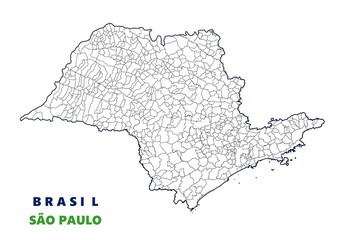 Municipios del estado de São Paulo