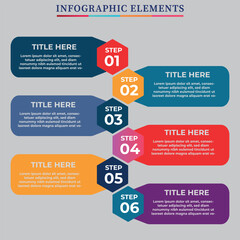 Infographic elements data visualization vector design template. Can be used for steps, options, business process, workflow, diagram, flowchart concept, timeline, marketing icons, info graphics.