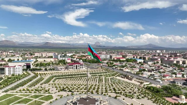 Nakhchivan, one of the modern cities of Azerbaijan