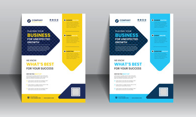 Flyer design for business, Travel, Education and home sale etc. Brochure in A4 size with colorful design.