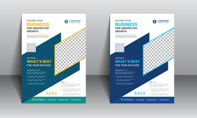 Flyer design for business, Travel, Education and home sale etc. Brochure in A4 size with colorful design.