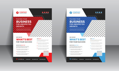 Flyer design for business, Travel, Education and home sale etc. Brochure in A4 size with colorful design.