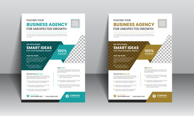 Flyer design for business, Travel, Education and Home sale etc. Brochure in A4 size with colorful design.