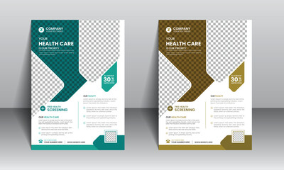 Flyer design for business, Travel, Education and Home sale etc. Brochure in A4 size with colorful design.