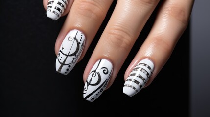 Fashionable nail designs