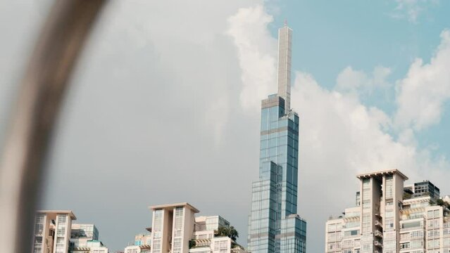Tallest building Vietcombank Tower, Ho Chi Minh City, Vietnam