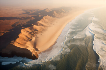Between the Calmness of Desert and Power of Sea