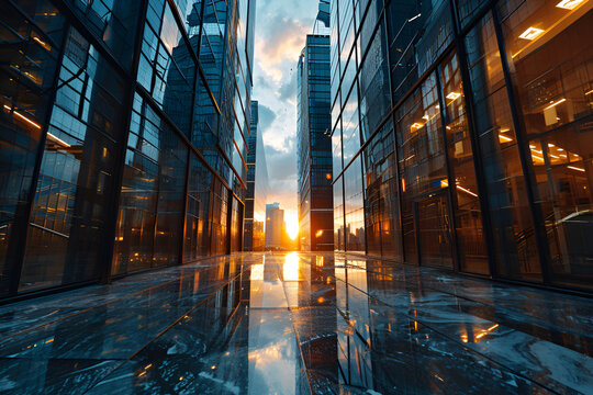 Concept Real Estate property investments or REIT. Copy space