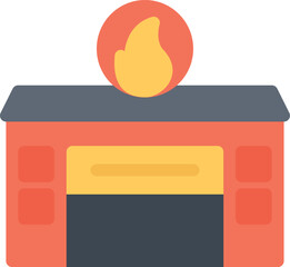design vector image icons firefighters