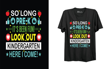 Fototapeta premium t shirt design. school t-shirt design.