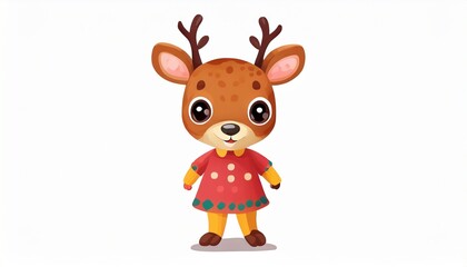 adorable cartoon baby deer character for kids brilliantly rendered to spark children s interest and imagination