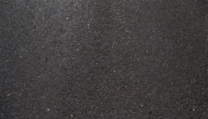 Zelfklevend Fotobehang dark asphalt road texture © Florence