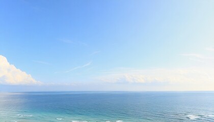Fototapeta na wymiar blue sky ocean