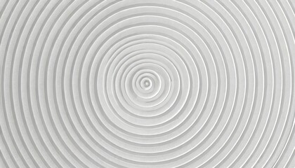 offset white concentric wave shaped rings or circles background wallpaper banner flat lay top view...