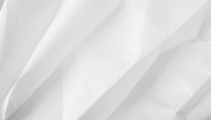 white paper with folds as a background - obrazy, fototapety, plakaty