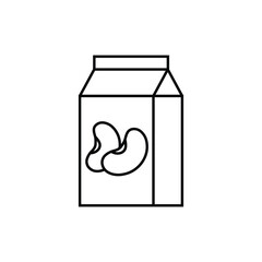 soy milk icon vegan plant milk icon