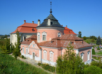 Zolochiv Castle is comprised of the huge rectangular Grand Palace and the smaller rotunda of the...