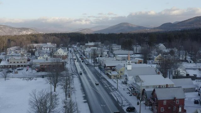 North Conway Village NH LOG