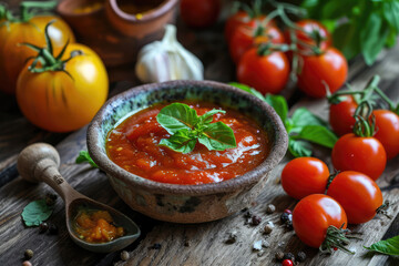 Flavorful Georgian Tomato Ketchup Sauce With A Spicy Twist