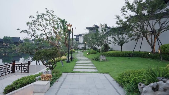 garden and china archiecture
