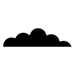 cloud glyph icon