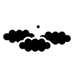 cloud glyph icon