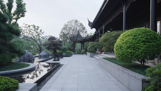 garden and china archiecture